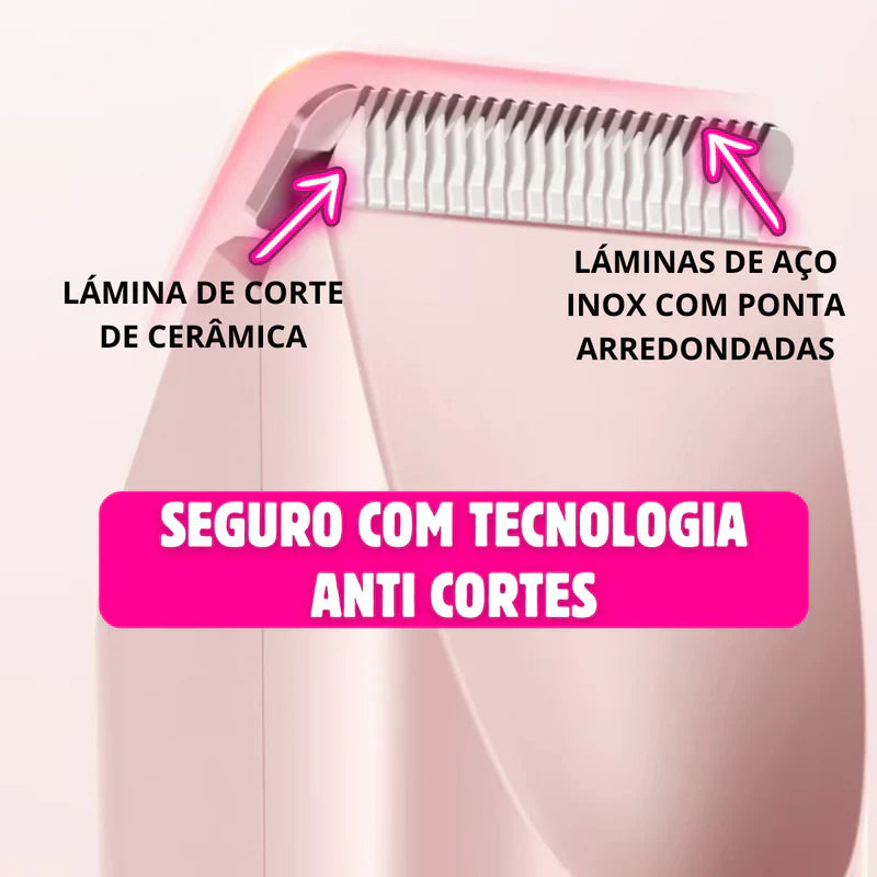 Lisa bella Pro™ - Depilador Indolor a Prova d'água