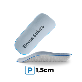 Elevus Soluza™ – Palmilha Ortopédica que Aumenta sua Altura Naturalmente +3,5Cm