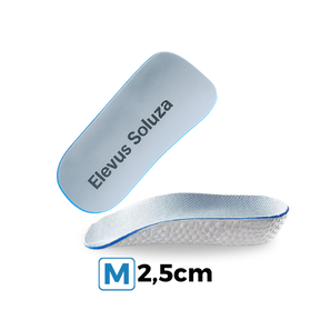 Elevus Soluza™ – Palmilha Ortopédica que Aumenta sua Altura Naturalmente +3,5Cm