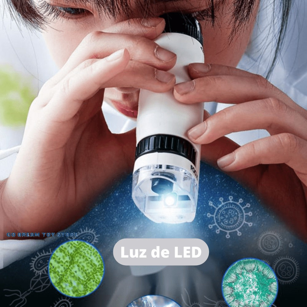 Minoscópio Portátil MUNDO CIÊNCIA
