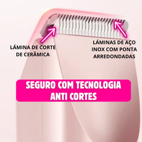 Lisa bella Pro™ - Depilador Indolor a Prova d'água