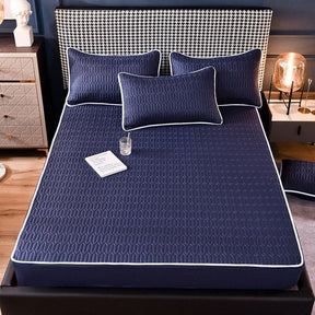 Conjunto de Cama Acolchoado Premium impermeável - EliteSleep