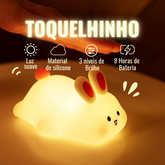 Toquelhinho - Coelhinho Fofo Luminária LED Noturna