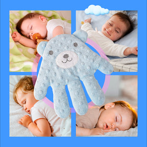Palmin Soluza™ - Mãozinha mágica que acalma seu bebê com palminhas automática