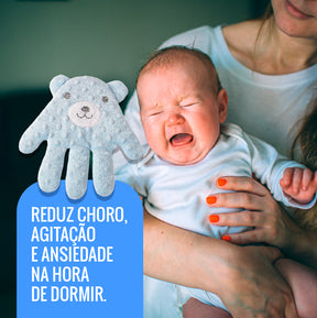 Palmin Soluza™ - Mãozinha mágica que acalma seu bebê com palminhas automática