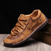 Tênis Mocassim Masculino de Couro - EliteMoc