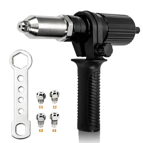 Kit Completo Rebitadeira Profissional - Universal Furadeira e Parafusadeira