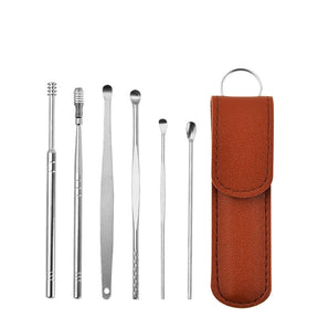 Kit Removedor de Cera de Ouvido 6 Peças - Ear Clean