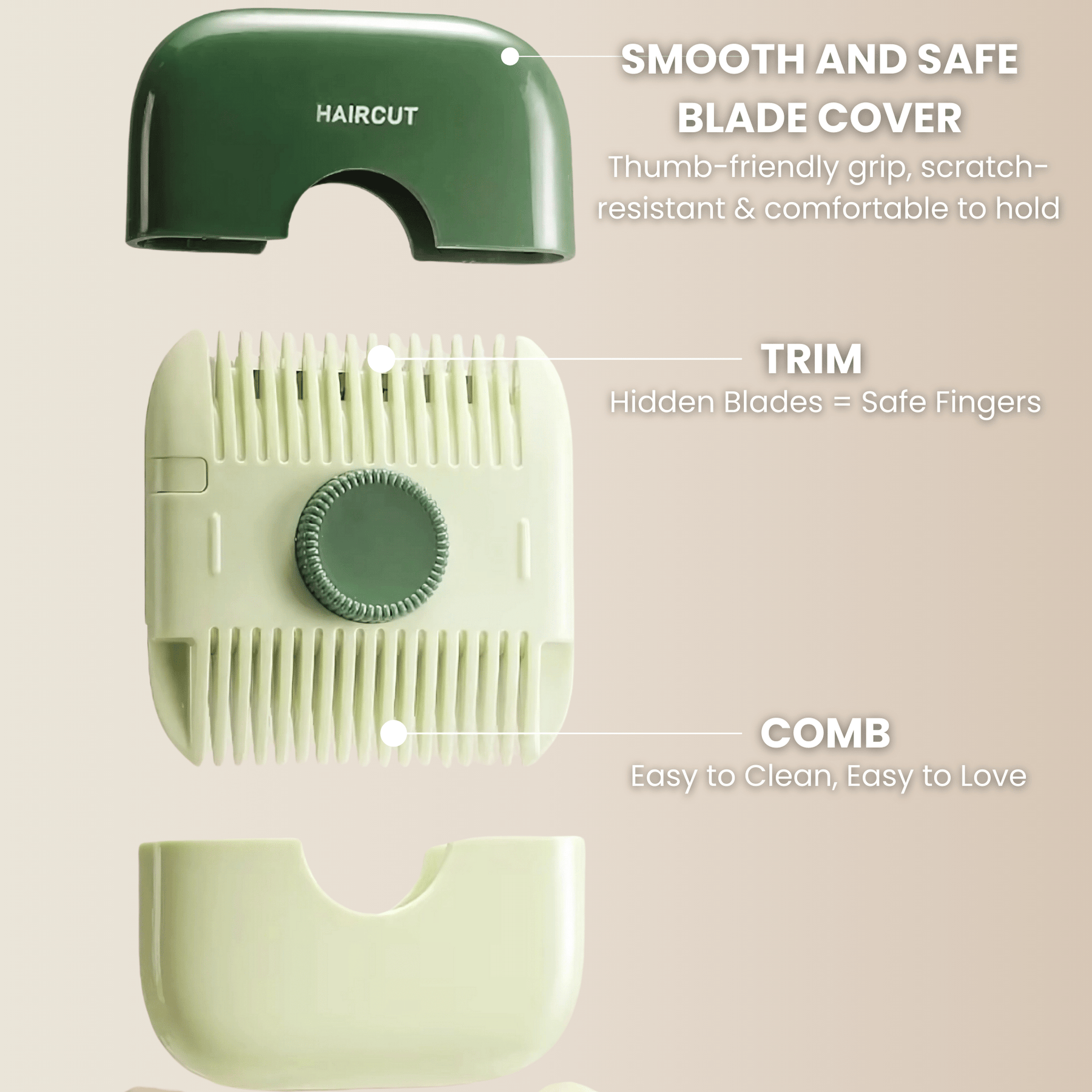 Snip-Snip Buddy: The Friendly Hair‑Cutting Comb for Kids